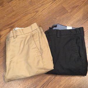 2 Mens Banana Republic chinos